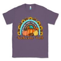 Lavender Welcome Fall Rainbow Classic Tee - Artiststas