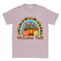 Lilac Welcome Fall Rainbow Classic Tee - Artiststas