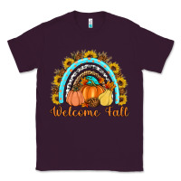 Plum Welcome Fall Rainbow Classic Tee - Artiststas