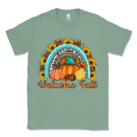 Sage Welcome Fall Rainbow Classic Tee - Artiststas