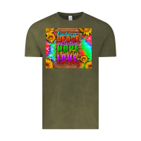 Vintage Olive kindness peace inclusion hope equality love diversity Vintage Tee - HRA Design Shop