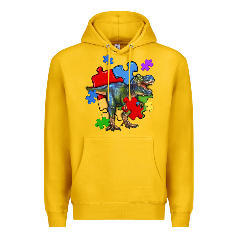 Autism T Rex Premium Hoodie by Artiststas | Teevron