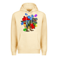 Pina Colada autism t rex Premium Hoodie - Artiststas