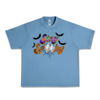 Pebble Blue stay spooky Urban Heavy Tee - RacoonDesign