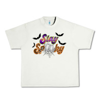 Pistachio stay spooky Urban Heavy Tee - RacoonDesign