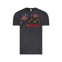 Vintage Black small town america Vintage Tee - CowhideDigitalArt