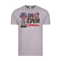 Vintage Zinc small town america Vintage Tee - CowhideDigitalArt