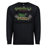 Black christmas tree farm Premium Sweatshirt - MaliasSmallBusiness