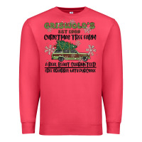 Cardinal christmas tree farm Premium Sweatshirt - MaliasSmallBusiness