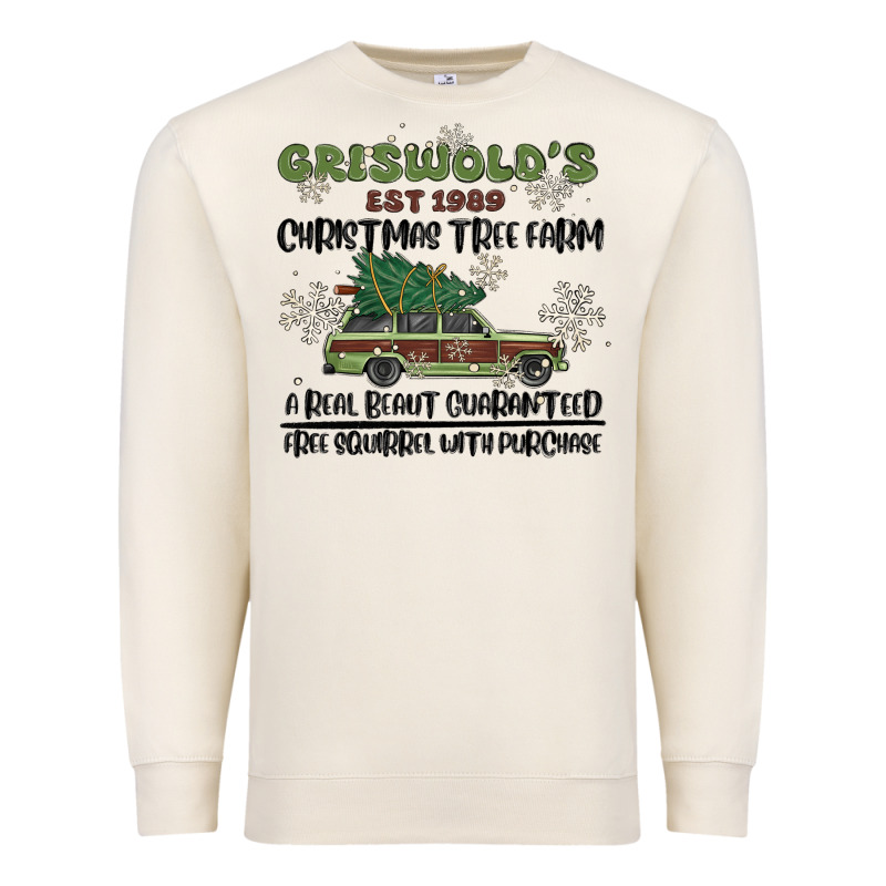 Christmas Tree Farm Premium Sweatshirt by MaliasSmallBusiness | Teevron