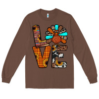 Chestnut turkey love Long Sleeve Tee - JahusDesignShop