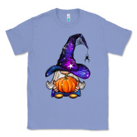 Colony Blue witch gnome with pumpkin Classic Tee - BundleAndBundleShop