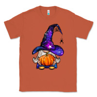 Copper witch gnome with pumpkin Classic Tee - BundleAndBundleShop