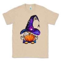 Mushroom witch gnome with pumpkin Classic Tee - BundleAndBundleShop