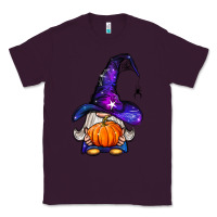 Plum witch gnome with pumpkin Classic Tee - BundleAndBundleShop