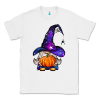 White witch gnome with pumpkin Classic Tee - BundleAndBundleShop
