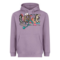 Lavender love nurse Heavyweight Hoodie - NancyCooperArtShop