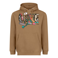 Toasted Coconut love nurse Heavyweight Hoodie - NancyCooperArtShop