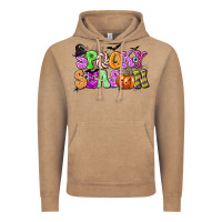 Vintage Coffee Spooky Season Vintage Hoodie - texasbilliewilder