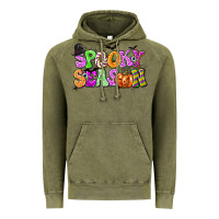 Vintage Olive Spooky Season Vintage Hoodie - texasbilliewilder