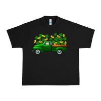 Black st patricks shamrock gold truck Urban Heavy Tee - FaDigitalArtStudio