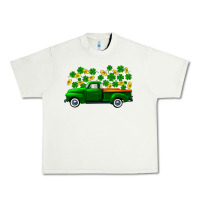 Pistachio st patricks shamrock gold truck Urban Heavy Tee - FaDigitalArtStudio