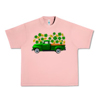 Salmon st patricks shamrock gold truck Urban Heavy Tee - FaDigitalArtStudio