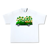 White st patricks shamrock gold truck Urban Heavy Tee - FaDigitalArtStudio