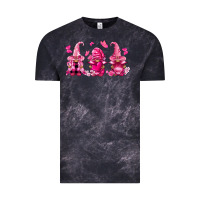 Cloud Black breast cancer gnomies Vintage Tee - FaDigitalArtStudio