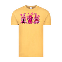 Vintage Mustard breast cancer gnomies Vintage Tee - FaDigitalArtStudio