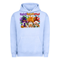 Pigment Grape Ice Hallothanksmas gnomes Urban Hoodie - NancyCooperArtShop