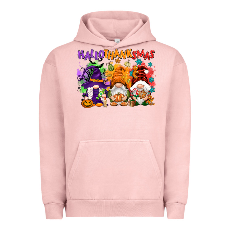 Hallothanksmas Gnomes Urban Hoodie by NancyCooperArtShop | Teevron