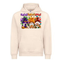 Sandshell Hallothanksmas gnomes Urban Hoodie - NancyCooperArtShop