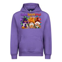 Tulip Hallothanksmas gnomes Urban Hoodie - NancyCooperArtShop