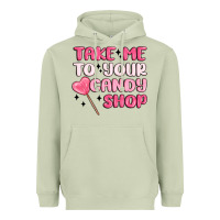 Matcha take me to your candy shop Heavyweight Hoodie - MaliasSmallBusiness