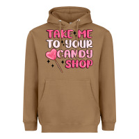 Toasted Coconut take me to your candy shop Heavyweight Hoodie - MaliasSmallBusiness