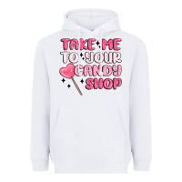 White take me to your candy shop Heavyweight Hoodie - MaliasSmallBusiness