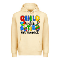 Pina Colada child with autism on board Premium Hoodie - Artiststas