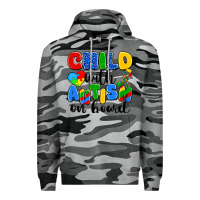 Slate Camo child with autism on board Premium Hoodie - Artiststas
