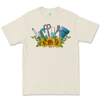 Nail Tools With Sunflower Premium Tee | Teevron
