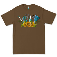 Cacao nail tools with sunflower Premium Tee - BarkalooDesign