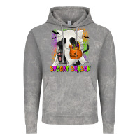 Cloud Rock Spooky Season Ghost Cat Vintage Hoodie - texasbilliewilder