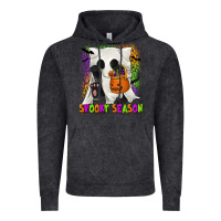 Spooky Season Ghost Cat Vintage Hoodie | Teevron