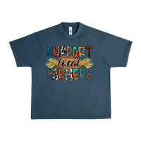 Midnight Navy support local farmers Urban Heavy Tee - RacoonDesign