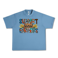 Pebble Blue support local farmers Urban Heavy Tee - RacoonDesign