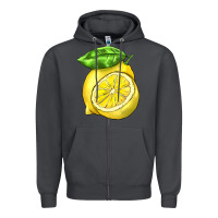 Smoke lemon Zipper Hoodie - BarkalooDesign