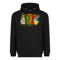 Black pt physical therapist juneteenth Heavyweight Hoodie - NancyCooperArtShop