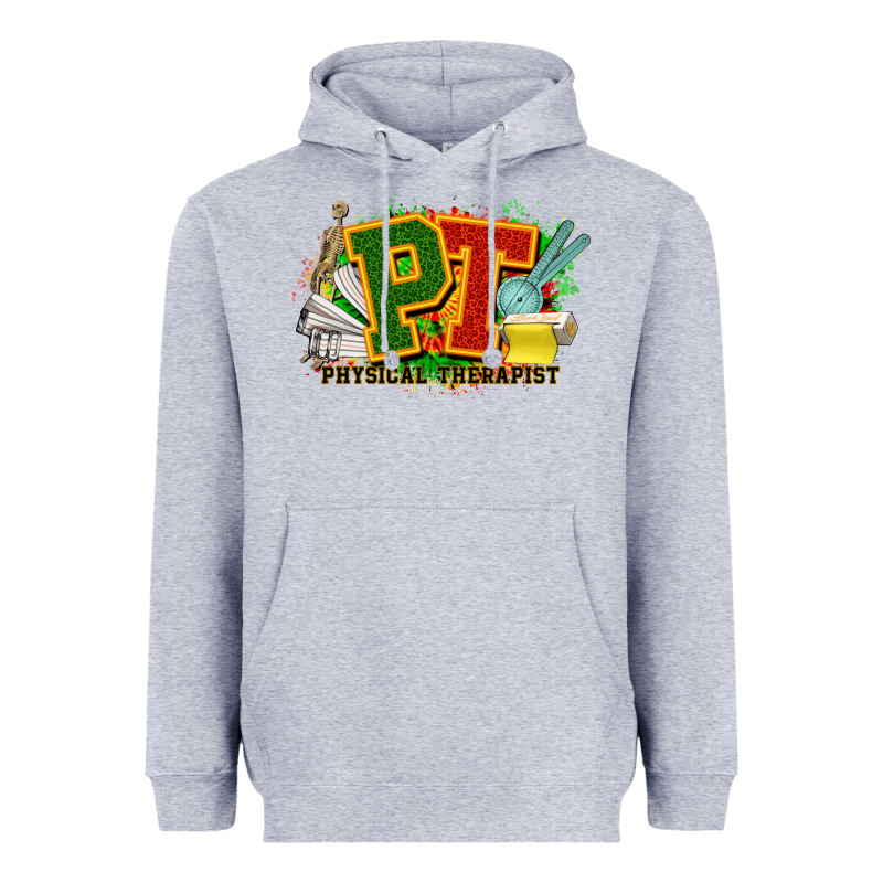 Pt Physical Therapist Juneteenth Heavyweight Hoodie by NancyCooperArtShop | Teevron