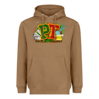 Toasted Coconut pt physical therapist juneteenth Heavyweight Hoodie - NancyCooperArtShop
