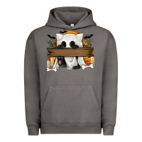Pigment Tornado Personalized Halloween Ghost Cat Urban Hoodie - texasbilliewilder